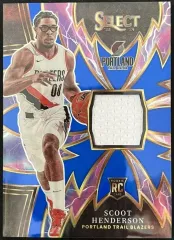 2023 スクート・ヘンダーソン　leaf 直筆サインカード SCOOT HENDERSON 2022-23 Leaf Basketball BLUE Autograph AUTO