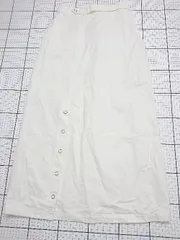 ◇ Θ ガリャルダガランテ シンプル系 ロング丈 - スカート サイズF ホワイト系 レディース E  【1508060021403】