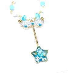 クラゲと星屑海のバッグチャーム(訳あり)