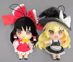 東方Project ぬいぷりけ おすわり ぬいぐるみ 魔理沙 フラン | Mercari