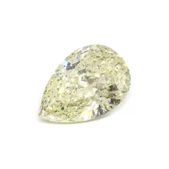 【栄】ジュエリー ダイヤモンド ペアシェイプ ルース 2.029ct イエロー 大粒 宝石 レディース その他のサムネイル