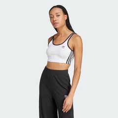 アディダスオリジナルス adidas originals アディカラー スリーストライプス ブラトップ タンクトップ ストリート レディース KSQ08 JD4613 WOMEN ADICOLOR THREE STRIPES BRA TOP WHITE