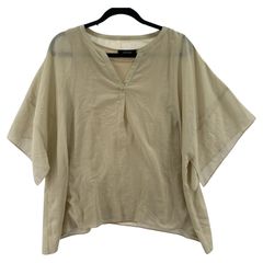 UNTITLED アンタイトル レイヤードブラウス size2/ライトベージュ