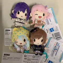 プロセカ ふわぷち マスコット 4種コンプセット サンリオ ニーゴ  25時、ナイトコードで。【むつ86-0978】