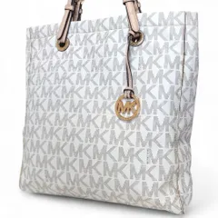 美品 マイケルコース トートバッグ MK シグネチャー ショルダーバッグ A4