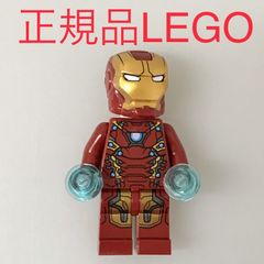 正規品 中古 LEGO レゴ マーベル　スーパーヒーローズ  ミニフィグ　アイアンマン　MK46　おまけ付き NP-261 ※DC　アベンジャーズ　クリアパーツ　76051 465