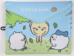 【中古】財布・パスケース ちいかわ＆ハチワレ＆うさぎ(外) カードケース 「ちいかわ なんか小さくてかわいいやつ×しまむら」のサムネイル