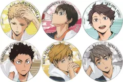 【中古】バッジ・ビンズ 全6種セット 「ハイキュー!!×極楽湯・RAKU SPA 最高にハイなキュー日(じつ) 第2弾 トレーディング缶バッジ(第2弾) お風呂ver.」