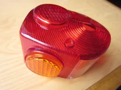 4L モンキー　シャリー　ダックス　茶黄ばみテールレンズ　旧車　新品　カブ　限定 4L モンキーシャリーダックス茶黄ばみテールレンズ旧車新品カブ限定