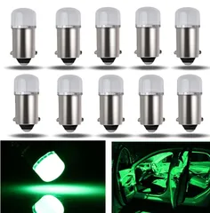 セール デコトラ屋 正規品 24V専用 角型マーカー サイドマーカー用 BA9S LED バルブ 球 高輝度 花型タイプA 10個SET