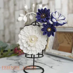 コサージュにもなる正絹の大輪花ヘアクリップ