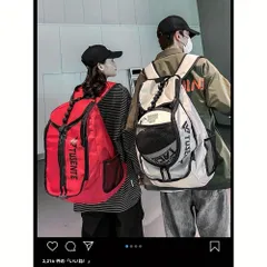 バックパック 大容量 ネットポケット ボール バスケットボール サッカーボール フットボール ブラック レッド ライトグレー グレー