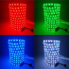 LEDテープライト/5050型チップ/RGBカラー/5M/300発/IP44防水 ★コントローラー付き