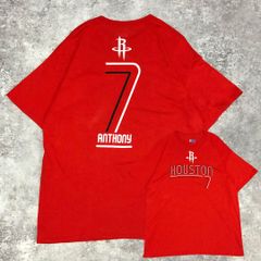 NBA カーメロ・アンソニー ヒューストン・ロケッツ ナンバリング Tシャツ レッド XL バスケ 古着