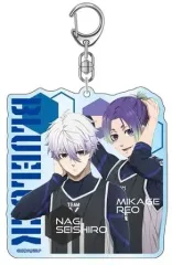 【中古】雑貨 凪誠士郎＆御影玲王 アクリルキーホルダー 「ブルーロック」