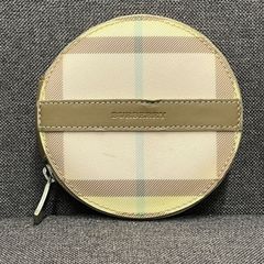 【NPA】Burberry バーバリー コインケース 小銭入れ チェック ピンク ビンテージ