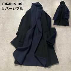 regleam リグリーム ロングポンチョ コート ネイビー フリーサイズ