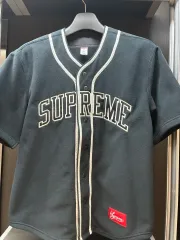Supreme(シュプリーム) ポーラテック ベースボール ジャージ ブラック ー 24FWのサムネイル