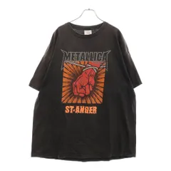 VINTAGE (ヴィンテージ) 00s METALLICA ST-ANGER 2004 TOUR TENNESSEE RIVER メタリカ セントアンガー ツアー テネシーリバー Tシャツ 半袖 カットソー ブラック