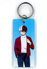 【中古】キーホルダー 轟焦凍(縦型) 「僕のヒーローアカデミア×RED° TOKYO TOWER 描き下ろし 記念撮影ver. トレーディングアクリルキータグ」