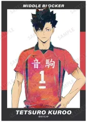 【中古】キャラカード 黒尾鉄朗(B) 「ハイキュー!! トレーディング Ani-Art 第6弾 ブロマイド」