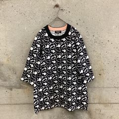 ソニアリキエルSONIA RYKIEL COLLECTION黒×白 立体柄ワンピース チュニック