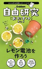 学研ステイフル 動画でわかる！自由研究おたすけキット レモン電池を作ろう J750859 科学と学習PRESENTS 観察 実験 自由研究
