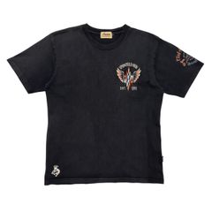 中古 インディアンモトサイクル INDIAN MOTOCYCLE 半袖 Tシャツ クリーニング済 ネイティブアメリカン メンズ L