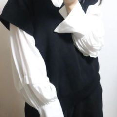 【セール】レディース服《Jemiremi》ニットベスト+パンツ　韓国ファッション　トレンド　おしゃれ　シンプル　あったかい　秋服　冬服