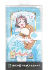【中古】携帯ジャケット・カバー 渡辺曜(ぬいぐるみ抱っこVer.) ストーン付マルチスマホケース 「ラブライブ!サンシャイン!!」 ゲーマーズ限定