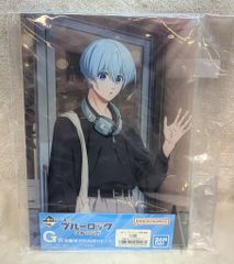 BANDAI SPIRITS 이치 반 쿠지 블루 록 결전의 각오 G상 빙직 양 아크릴 보드