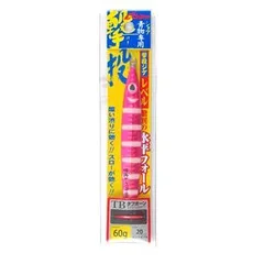【新品・4営業日で発送】オーナーばり ルアー GJL-60 撃投ジグレベル 60g 20 ピンクゼブラグローのサムネイル