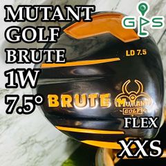 【美品】激レア ミュータントゴルフ BRUTE 1W 7.5° 長尺ドライバー 美品】激レア ミュータントゴルフ BRUTE 1W 7.5° 長尺ドライバー