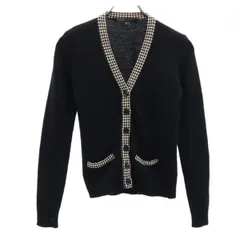 マークジェイコブス ウール100％ ニット カーディガン S ブラック MARC JACOBS レディース 【中古】  【231017】のサムネイル