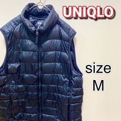 UNIQLO ユニクロ ウルトラライトダウンベスト M 濃紺　レディース