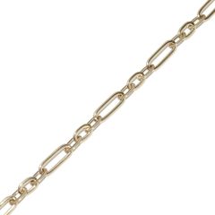 ブレスレット K18YG フィガロ チェーンブレスレット
