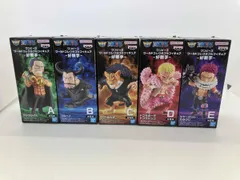 [全5種セット]バンプレスト ワンピｰス ワｰルドコレクタブルフィギュア -好敵手- ワンピｰス
