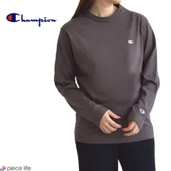 【2025秋冬新色追加】チャンピオン Champion ロングスリーブ Tシャツ ロンT  長袖 メンズ レディース カットソー ワンポイント 正規取扱店 S M L XL C3-Y428 054チョコレート 茶色 ブラウン