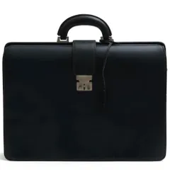 極美品 ピエールカルダン ダレスバッグ ドクターズバッグ レザー シボ革 黒 極美品 ピエールカルダン ダレスバッグ ドクターズバッグ レザー