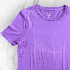 古着 ブランド シンプル Tシャツ ギャップ GAP 無地 パープル