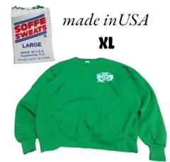 USA製SOFFE SWEATS古着スエットトレーナーXLグリーンMCRDのサムネイル