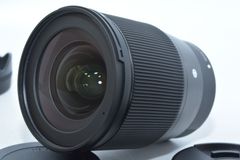 【極上品】 シグマ Sigma Contemporary 16mm F1.4 DC DN Canon キヤノン EF-Mマウント用 　＃8409