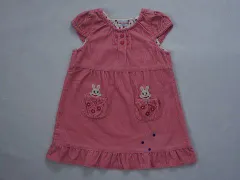 ミキハウス miki house mikihouse アウトレット 子供服 女の子 100cm ジャンパースカート ピンク うさこちゃん 秋 冬 ★2 ガールズ 女児 キッズ 【中古】 ユーズド リサイクル こども