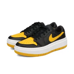 NIKE WMNS AIR JORDAN 1 ELEVATE LOW BLACK/YELLOW OCHRE/WHITE US7.5-24.5cm