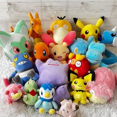 ポケットモンスター  ぬいぐるみ 19点セット  まとめ売り  ポケモンセンター  ポケモンフィット   リザードン ピカチュウ 大量 91