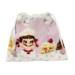 FEILERフェイラー　不二家ペコちゃんフラットポーチ FEILER ペコちゃん フラットポーチ フェイラー コラボ 不二家