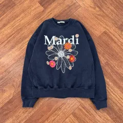 FREE Mardi Mercredi(マルディメクルディ) ネイビー トレーナー Tシャツ
