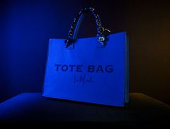 トートバッグ　LA MINAH TOTE BAG　Lサイズ　ロイヤルブルー