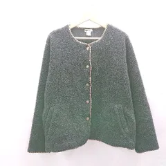 ◇ ⊇ AB&Company 長袖 ボアジャケット サイズL ブラック レディース E  【1503060023051】