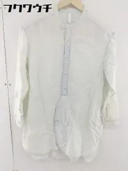 ◇ ◎ URBAN RESEARCH DOORS リネン100% チュニック 長袖 シャツ ブラウス サイズOne アイボリー系 レディース  【1106210002663】